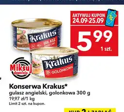 Lewiatan Konserwa Krakus gulasz angielski oferta