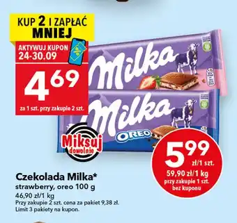 Czekolada Milka Strawberry