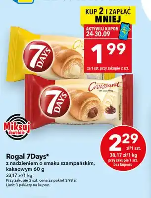 Rogal 7Days z nadzieniem o smaku szampańskim