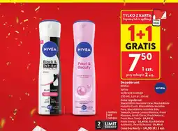 Intermarche Dezodorant Nivea spray Black & White Invisible Clear oferta