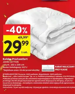 Intermarche Kołdra ProComfort John Cotton 160x200 cm oferta