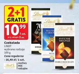 Intermarche Czekolada Lindt oferta