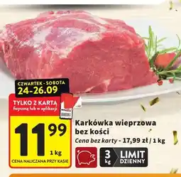 Intermarche Karkówka wieprzowa bez kości oferta