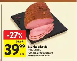 Intermarche Szynka z kotła Tarczyński oferta
