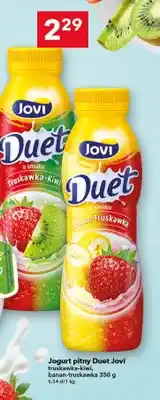 Lewiatan Jogurt pitny Duet Jovi truskawka-kiwi oferta
