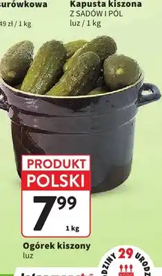 Intermarche Ogórki kiszone oferta