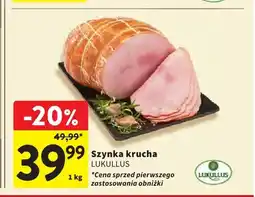 Intermarche Szynka krucha Lukullus oferta