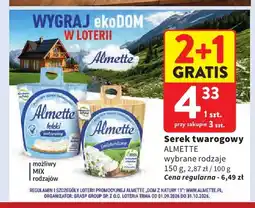 Intermarche Serek twarogowy lekki naturalny Almette oferta