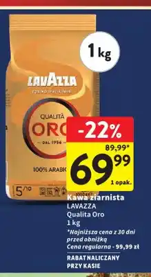 Intermarche Kawa ziarnista Lavazza Qualita Oro oferta