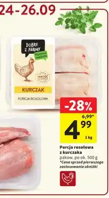 Intermarche Porcja rosołowa z kurczaka Dobre z Farmy oferta