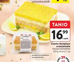 Intermarche Ciasto chrupiące orzeźwienie Kraina Wypieków oferta