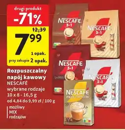 Intermarche Rozpuszczalny napój kawowy Nescafé oferta