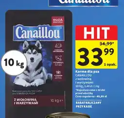 Intermarche Karma dla psa Canaillou z wołowiną i warzywami oferta