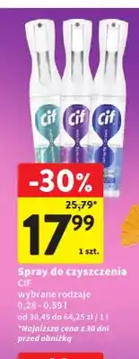 Intermarche Spray do czyszczenia Cif oferta