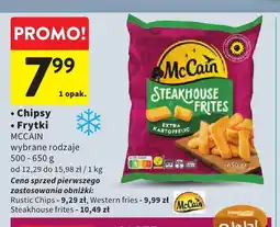 Intermarche Chipsy Rustic Chips McCain oferta