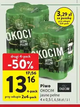 Intermarche Piwo Okocim 4-pak oferta