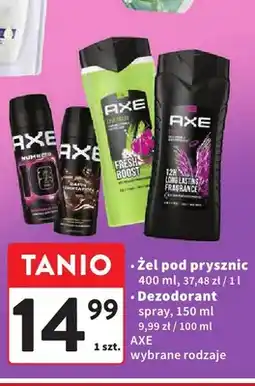 Intermarche Żel pod prysznic Axe oferta
