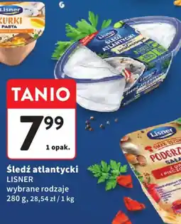 Intermarche Śledź atlantycki Lisner oferta