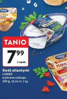Intermarche Śledź atlantycki Lisner oferta
