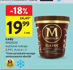 Intermarche Lody Magnum Classic oferta