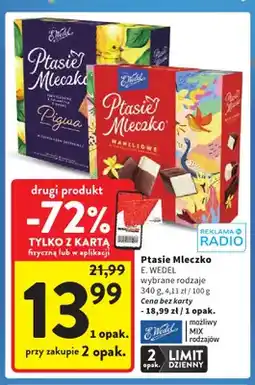 Intermarche Ptasie Mleczko waniliowe oferta