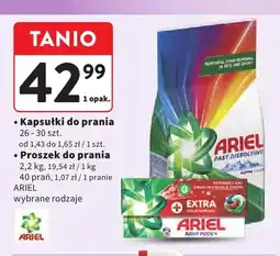 Intermarche Kapsułki do prania Ariel oferta