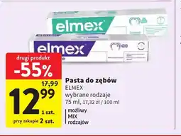 Intermarche Pasta do zębów Elmex oferta