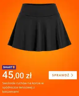 Allegro Spódniczka tenisowa z kieszeniami oferta