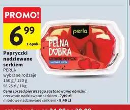 Intermarche Papryczki czerwone nadziewane serkiem Perla oferta