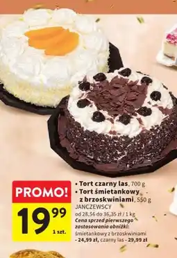 Intermarche Tort czarny las Janczewscy oferta