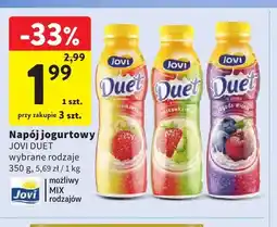Intermarche Napój jogurtowy Jovi Duet oferta