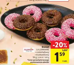 Intermarche Donut czekoladowy La Lorraine oferta