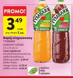 Intermarche Napój niegazowany Tymbark brzoskwinia pomarańcza oferta
