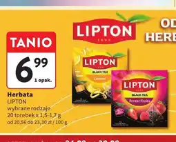 Intermarche Herbata Lipton oferta