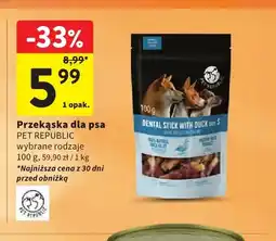 Intermarche Przekąska dla psa Pet Republic oferta
