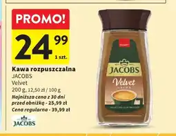 Intermarche Kawa rozpuszczalna Jacobs Velvet oferta