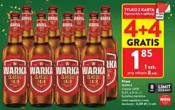 Intermarche Piwo Warka Classic 1478 oferta