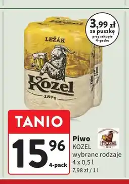 Intermarche Piwo Kozel 4-pak oferta