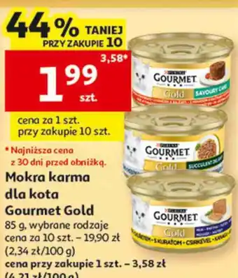 Mokra karma dla kota Gourmet Gold