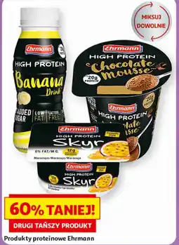Auchan Produkty proteinowe Ehrmann oferta
