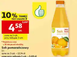 Auchan Sok pomarańczowy oferta