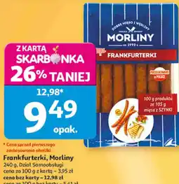 Auchan Frankfurterki, Morliny oferta