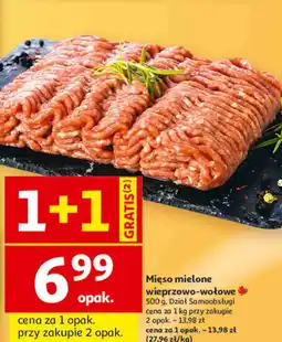 Auchan Mięso mielone wieprzowo-wołowe oferta