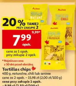 Auchan Tortillas chips Auchan oferta
