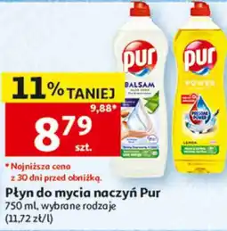 Auchan Płyn do mycia naczyń Pur oferta