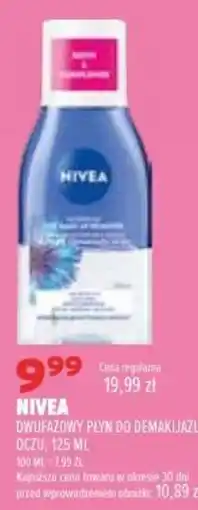 Drogerie Natura NIVEA DWUFАЗOWY PŁYN DO DEMAKIJAŻU OCZU oferta