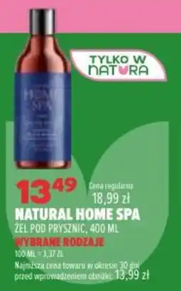 Drogerie Natura Natural Home Spa Żel pod prysznic oferta