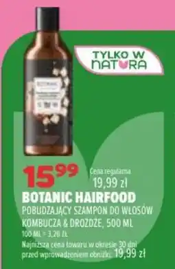 Drogerie Natura Botanic Hairfood Pobudzający Szampon do Włosów Kombuca & Drożdże oferta