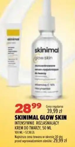 Drogerie Natura Skinimal Glow Skin Intensywnie Rozjaśniający Krem do Twarzy oferta