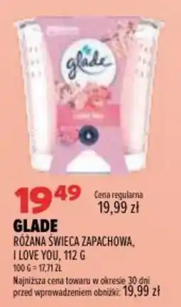 Drogerie Natura Glade Świeca Zapachowa, I Love You oferta